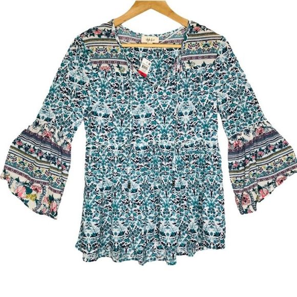 Style & Co Blouse Size XS Floral Women - Picture 1 of 9